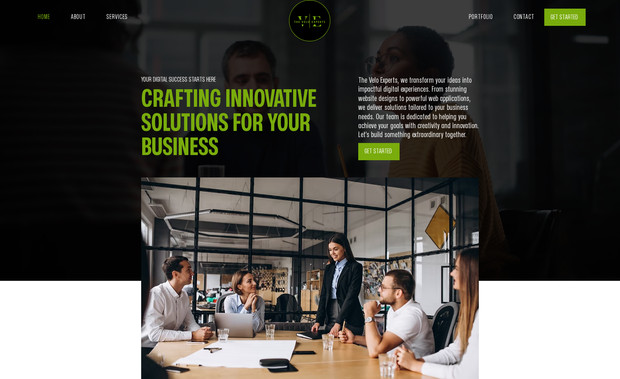 Theveloexperts: This is my business website, which I designed and optimized. Currently, I'm working on SEO to help it rank on Google.