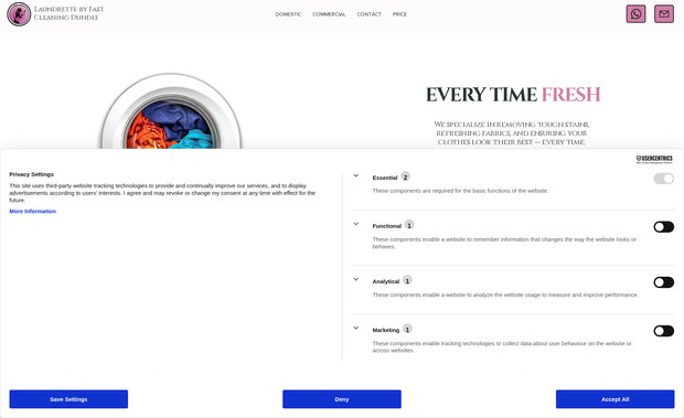 Laundrette by Fast Cleaning Dundee: 