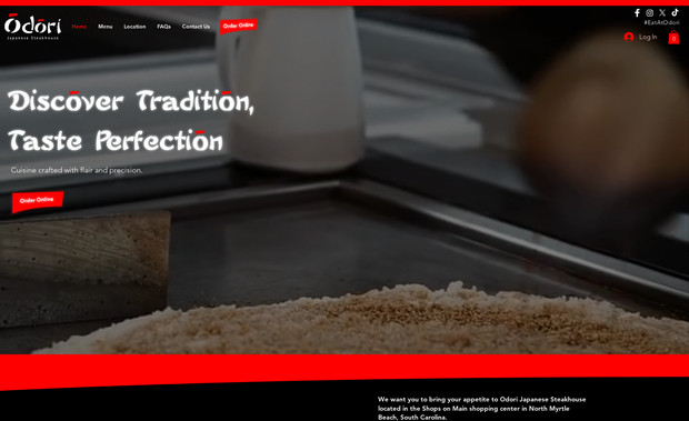 Odori Japanese Restaurant : Odori Hibachi / Japanese Restaurant Website