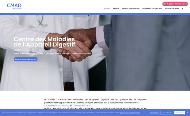 CMAD : Création site 