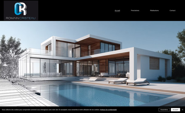Vitrine Haute Performance & SEO Local pour Cabinet de Dessinateur Projeteur: Le site Permisdeconstruire-montpellier.fr a été conçu pour répondre aux besoins d'un professionnel de l'architecture et de la conception de plans (Romain Cristeau). L'enjeu était de créer une plateforme qui inspire la rigueur technique tout en dominant les résultats de recherche locaux sur un secteur très concurrentiel.

Ma réalisation s'appuie sur une expertise technique poussée :

Design de Qualité & Identité Visuelle : Création d'une interface sobre, structurée et élégante, à l'image des plans techniques produits par le client. L'accent a été mis sur la clarté visuelle pour présenter des prestations complexes (Plans de masse, coupes, façades) de manière pédagogique et professionnelle.

Développement Velo & JavaScript : Pour améliorer l'engagement, j'ai utilisé Velo by Wix et du code JavaScript afin de créer des interactions fluides et des galeries dynamiques. Cela permet une présentation optimisée des réalisations (avant-projet, intégrations paysagères) tout en conservant une légèreté de chargement indispensable.

Gestion de Contenu via Collections (CMS) : Le portfolio des réalisations est géré de manière dynamique via les Collections Wix. Ce système permet au client d'ajouter facilement ses nouveaux projets (extensions, maisons individuelles, surélévations) tout en maintenant une mise en page automatique et optimisée.

SEO Local & Optimisation Sémantique : Une stratégie de SEO local intensive a été déployée pour positionner le site sur Montpellier et l'Occitanie. Chaque aspect technique (balises, structure des données, maillage interne) a été optimisé pour garantir une visibilité maximale auprès des porteurs de projets immobiliers.

Ce projet illustre ma capacité à allier un design institutionnel à une infrastructure technique robuste, garantissant à la fois une image de marque forte et une acquisition client efficace.

Compétences techniques valorisées :

Wix Studio / Velo (JS)

Architecture CMS (Collections) pour Portfolio

SEO Local & Référencement sémantique

Design UX/UI orienté conversion B2C/B2B