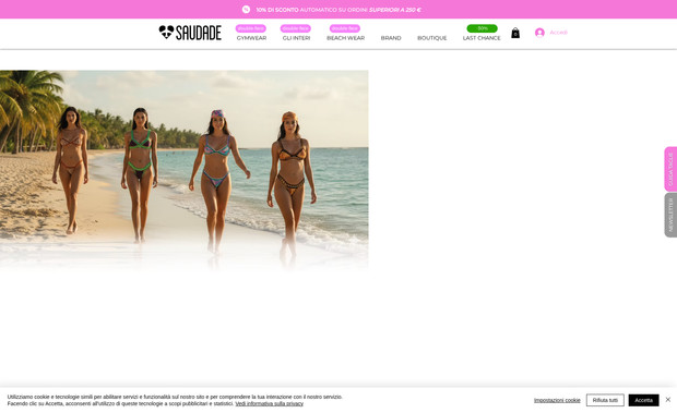 Saudade: Creazione sito e comunicazione integrata per un e-commerce nel settore moda.

Website creation and integrated communication for an fashion e-commerce.