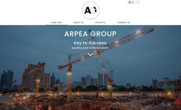Arpea Group - Major Infrastructure & Construction Group Corporate Website (Ankara, Turkey): Arpea Group is a large-scale Turkish infrastructure and construction conglomerate based in Ankara, operating since 1994 with 30 years of continuous operation. The company has completed 206 projects across 65 provinces throughout Turkey, won 4 industry awards, and operates across four major construction sectors: railway projects, highway projects, large water infrastructure and hydraulic structures, and superstructure works including residential, commercial, and hospitality buildings.

The scale of their project portfolio includes state railway contracts with TCDD (Turkish State Railways), government water infrastructure projects with DSİ (State Hydraulic Works), major residential developments such as ECE Life Villas and Çamlıca Residans in Elazığ, large commercial builds including the Toroslar A.Ş. Regional Management Building in Gaziantep, and the Rönesans Life Hotel in Van.

This is a bilingual English and Turkish corporate website built on Wix for an enterprise-scale infrastructure group — one of the most demanding website briefs in the construction sector, requiring institutional credibility, structured project portfolio management, and clear communication to government clients, international partners, and investors.

The build includes a full bilingual site architecture with properly structured English and Turkish versions, a split project portfolio system separating ongoing and completed projects with individual project detail pages for each major contract, a fields of activity section presenting all four construction divisions clearly, a company history and credentials section showcasing 30 years of operation, key statistics and milestones, an about and board of directors section for corporate governance credibility, a careers section, a contact form with central office details, and LinkedIn integration for corporate network building.

The design is authoritative, clean, and institutional — built to perform in front of government procurement teams, international joint venture partners, and high-value B2B clients who evaluate a construction firm's credibility partly through the quality and professionalism of their online presence.

Services used: Advanced Website Design, Web Design, Migrate Website