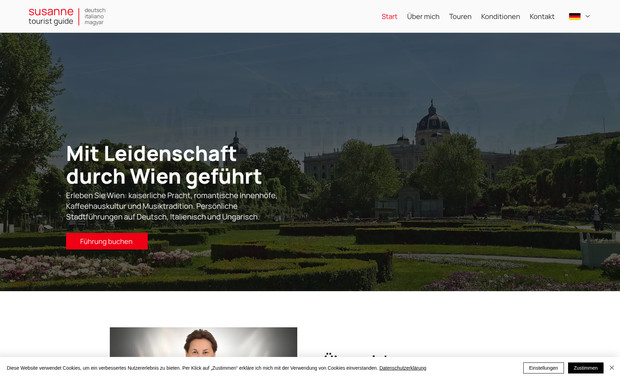 Susanne Maierhofer: Komplett neu gestaltet mit modernem Design, technischer Umsetzung und Suchmaschinenoptimierung.