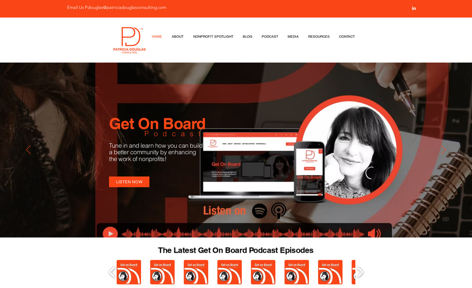 PDC: Custom website, custom mobile site with custom graphics and logo