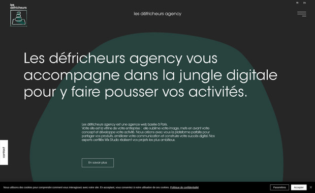les défricheurs agency: Les défricheurs agency est l'agence Web des défricheurs. Nos experts certifiés Wix créent pour vous les plus beaux sites Internet sur Wix et Editor X.