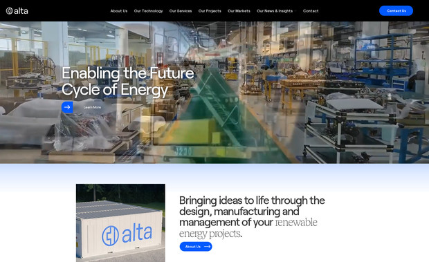 Alta Technology: Project: Alta Technology Digital Replatforming
The Goal: Modernize the digital presence of a leading electrification firm to match their high-tech engineering standards.

The Challenge
The original WordPress site was slow, cluttered with outdated plugins, and didn't perform well on mobile devices. For a company leading the way in Mining and Rail Electrification, the website needed to be as fast and efficient as the technology they build.

The Solution
Performance Migration: Cleaned up the "technical debt" by migrating to a streamlined, high-speed WordPress architecture.

Mobile-First Design: Rebuilt the UI so that complex project galleries and technical data load instantly on phones and tablets.

SEO Overhaul: Implemented a new keyword strategy and technical SEO structure to ensure Alta ranks for high-value industrial terms like "Battery Electric Tenders."

The Results
1. 60% Faster Load Times: Improved site speed across all devices.
2. Search Growth: A 45% increase in organic traffic from the previous WordPress website.
3. Zero Downtime: A seamless migration that preserved all existing content and SEO rankings.
4. SEO & Zero-Leak Mapping: 0 x 404 Errors: Thoroughly reviewed and mapped every URL change.
5. Post-Launch Validation: Re-checked all redirects at "Go Live" to ensure a flawless transition with zero broken links.