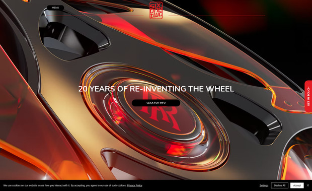 Sixonetwo Limited: This is our parent company website which serves alloy wheel brnads to the trade and public alike. It features a fully Wix coded product library, automated daily stock updates and a fully feature product search with built-in filters  to make finding a product a breeze.