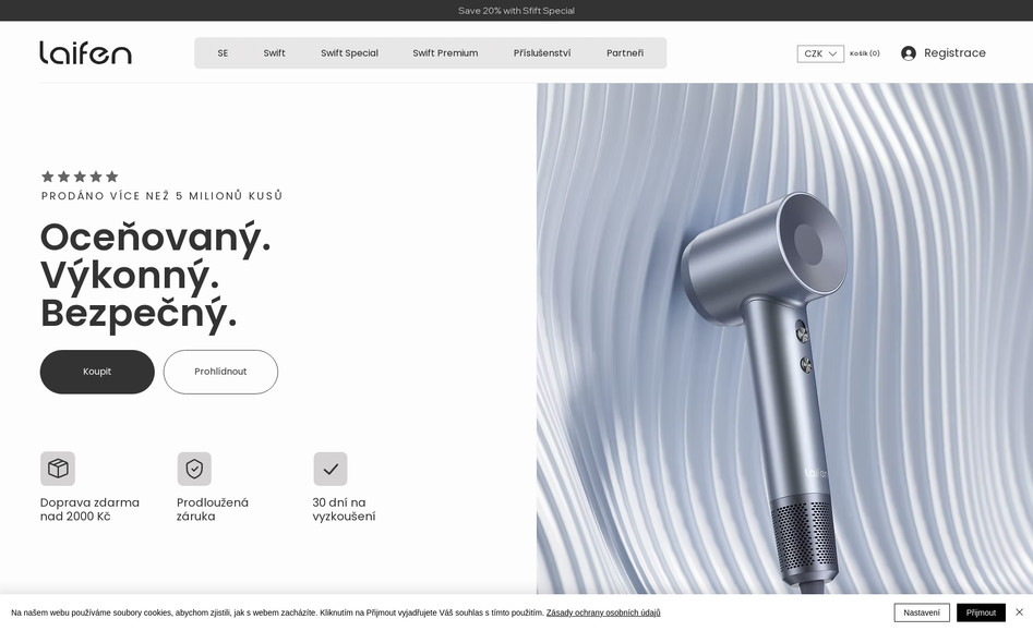 LAIFEN - POLAND, CZECHIA & SLOVAKIA: Home & Saloon Accessories, Poland - Online Store Design