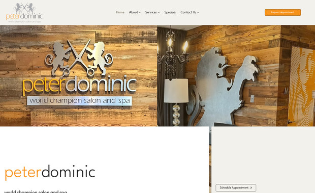 peterdominic salon: undefined