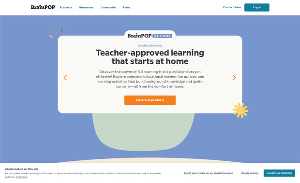 BrainPOP At Home: undefined