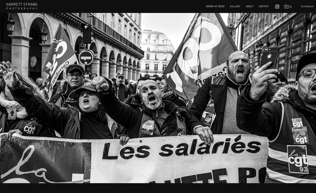 Garrett Strang: Photography Website