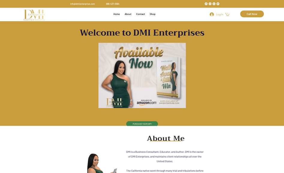 Dmienterprise: Designing the Site
Mobile Optimization
Site SEO and Optimization