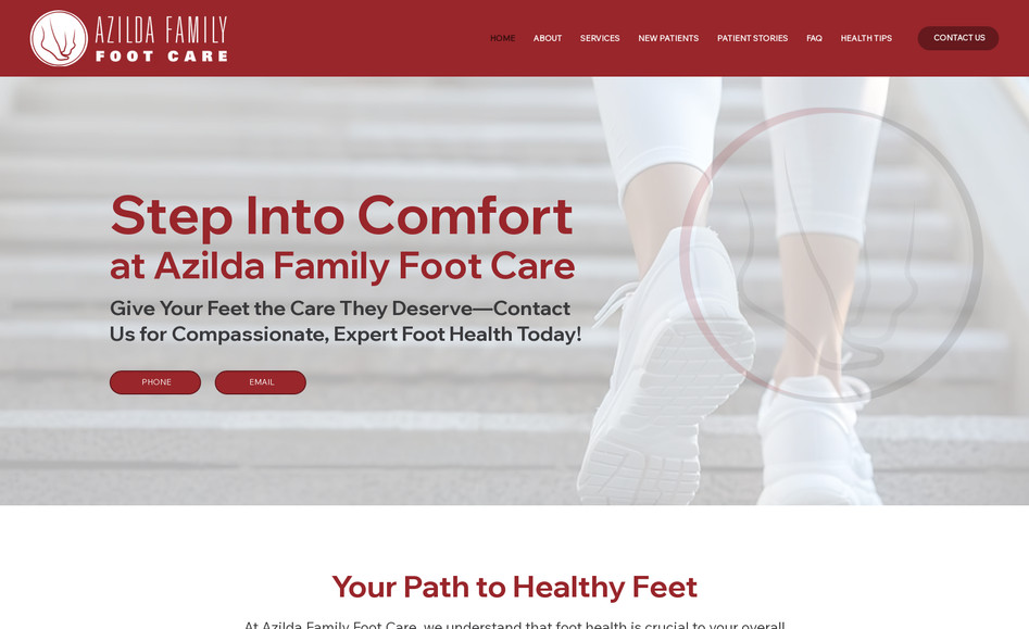 AzildaFamilyFootCare: Azilda Family Foot Care, led by Chiropodist Kaarina Gorham, has been serving Azilda and Greater Sudbury for over 20 years. The clinic offers comprehensive foot care services for all ages, including custom orthotics, laser therapy, pediatric foot care, and nail surgery, all delivered with compassionate and personalized attention.