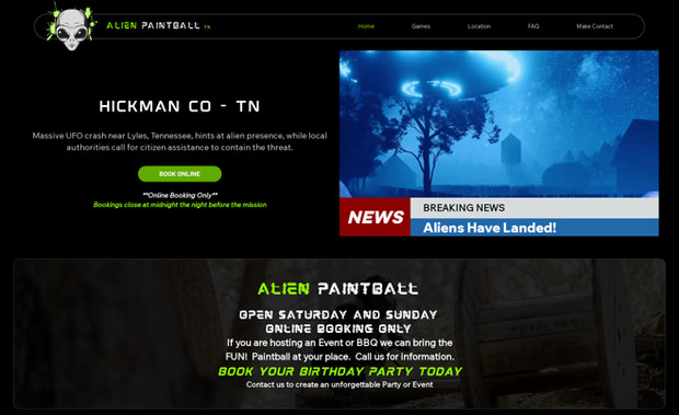 Alien Paintball: undefined