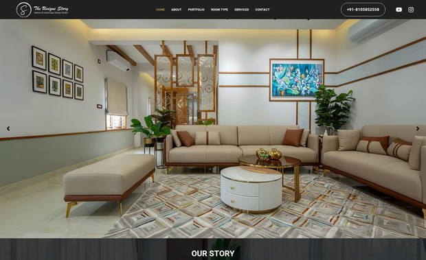 The Unique Story: This website was designed and developed using Wix Studio for The Unique Story, a premium interior design and lifestyle brand.

The goal was to create a visually rich, elegant, and high-end digital presence that reflects the brand’s design philosophy and showcases their interior projects in a refined and immersive way.

What we delivered using Wix Studio:
• Custom UI/UX design tailored for a luxury interior brand
• Fully responsive layout using Wix Studio’s advanced responsive design system
• Structured portfolio and project showcase layouts
• Clean, modern page architecture for services, projects, and brand storytelling
• Performance-optimized pages and smooth visual flow
• SEO-friendly structure and on-page optimization setup
• Scalable design system for adding future projects and content

The result is a premium, visually-driven Wix Studio website that positions The Unique Story as a high-end interior design brand and works as a strong lead-generation and brand showcase platform.