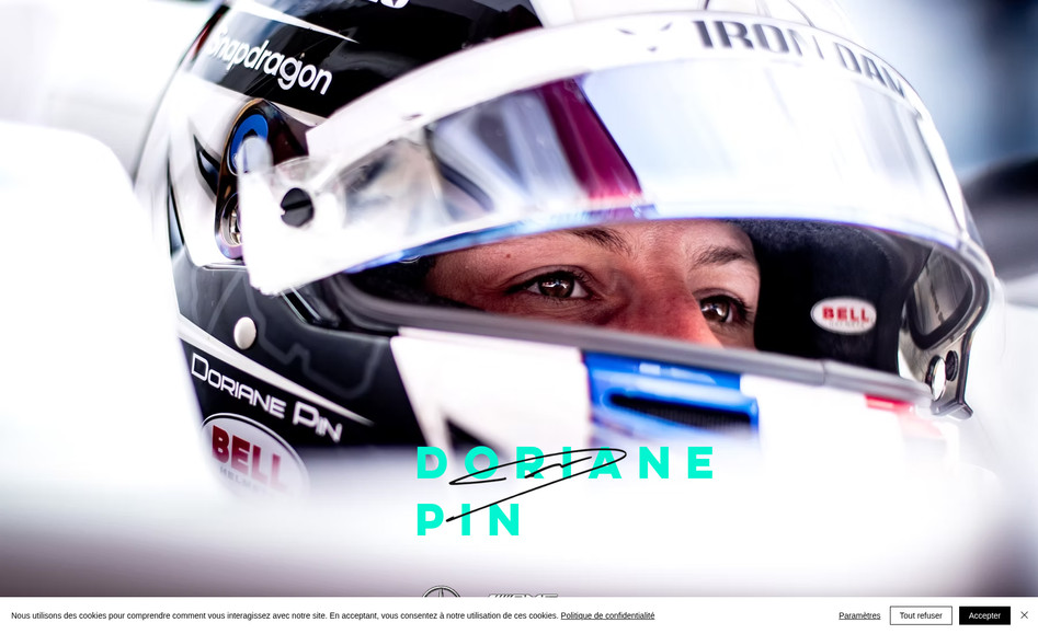 Doriane Pin: Pilote féminine Française
F1 Academy (Mercedes Petronas AMG)
FRECA - Iron Dames
GTD - Iron Dames