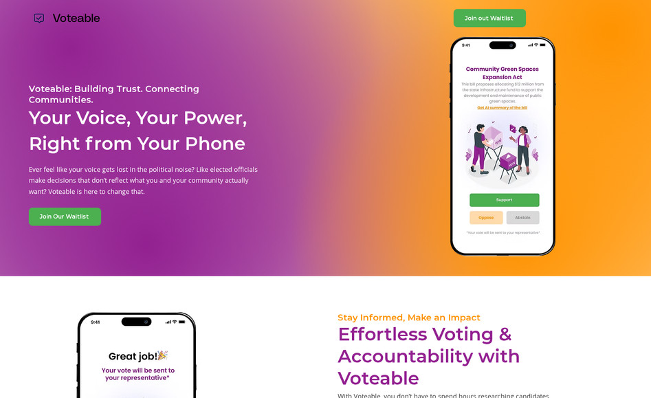 Voteable.org: A new app for young voters
