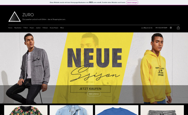 Zuro: zuro ist Ihre erste Anlaufstelle für Styles, die von der neuesten Mode beeinflusst werden und das gewisse Etwas mitbringen. Unser Ziel ist es, unsere Kunden zu inspirieren, die beste Version von sich selbst zu sein und Vertrauen in ihr eigenes Aussehen zu haben – und natürlich auch in ihre Outfits.