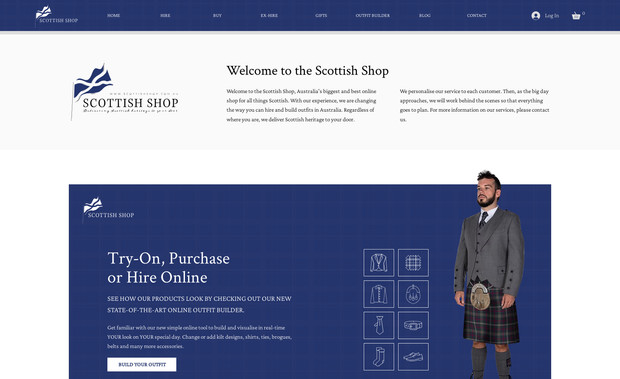 Scottish Shop: Has worked on the design and development of E-commerce website.
