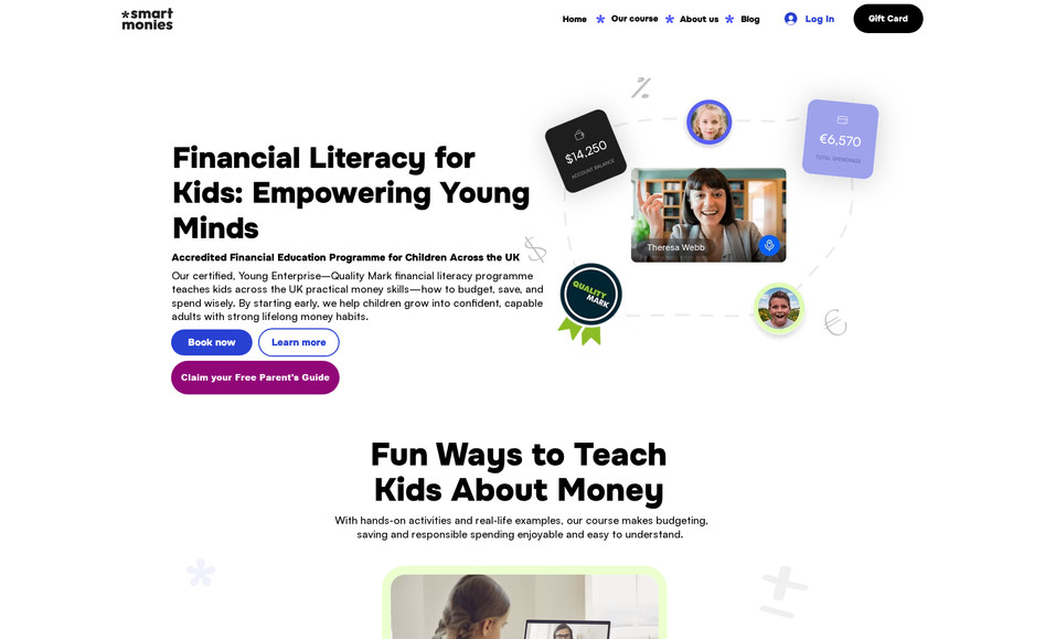 Smartmonies: Financial Literacy education, UK.