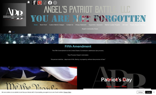 Angels Patriot Battle : J6er | Redesign Website, setup e-commerce and print on demand service. Graphic, SEO, etc. 