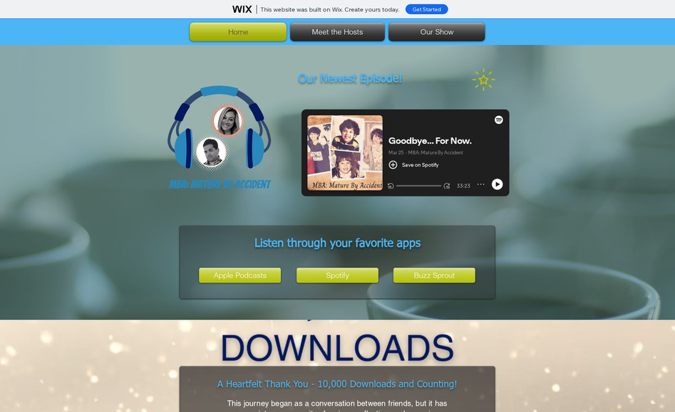 MBA Podcast: Built a modern and engaging podcast website on Wix, providing a hub for listeners to explore episodes, learn about the hosts, and connect with the podcast community. Integrated audio streaming, social media links, and a blog for additional content engagement.
