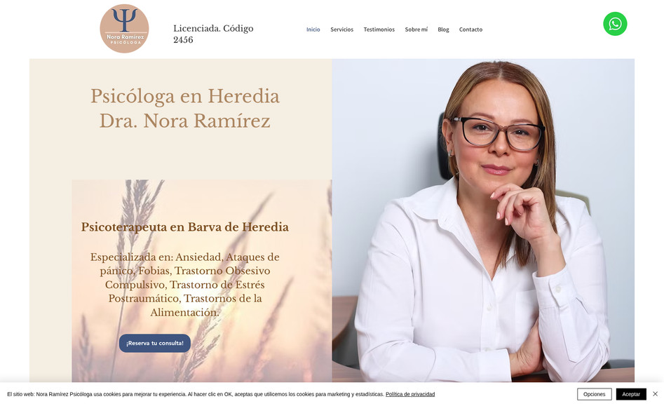 Nora Ramirez: Psicoterapeuta