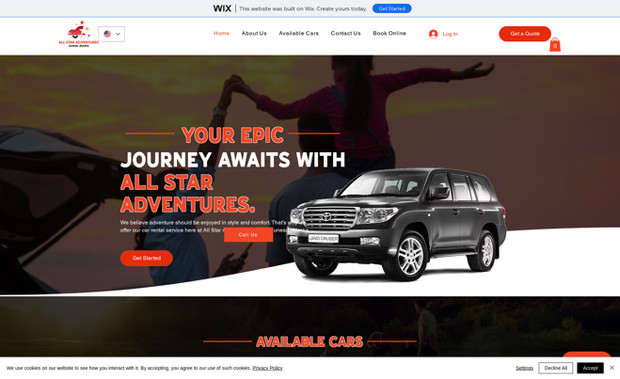 All Star Adventures: All-Star Adventures reached out to Devstudioz to modernize and redesign their website. We carefully crafted a stunning rental car website for them, building it from the ground up to perfectly showcase their work.