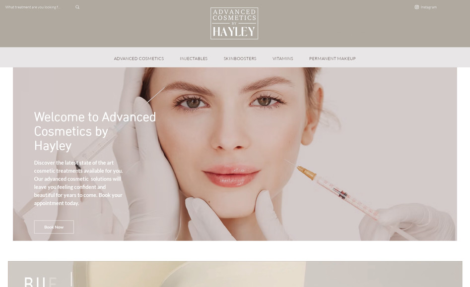 Advanced Cosmetics by Hayley: Discover the latest state of the art cosmetic treatments available for you. Our advanced cosmetic  solutions will leave you feeling confident and beautiful for years to come. Book your appointment today.