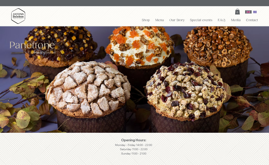 Antonis Selekos: Full re-design