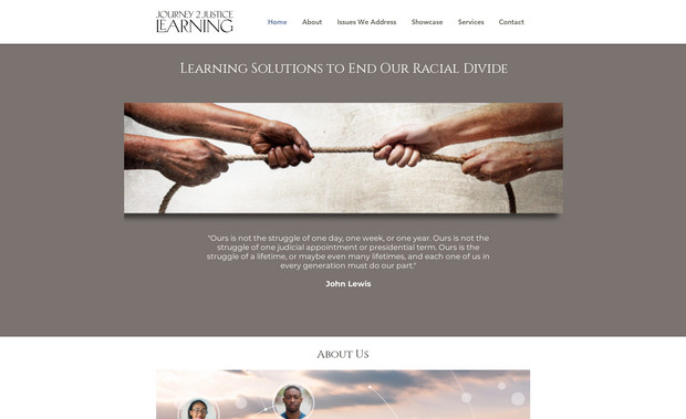 Classic Website Journey 2 Justice: Designing the User Interface (UI) for https://www.journey2justicelearning.com/: Responsible for creating an aesthetically pleasing and intuitive user interface. This involves selecting appropriate color schemes, typography, imagery, and layout to ensure a visually appealing and cohesive design.