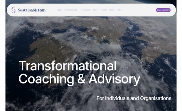 Sustainable Path: Branding and Webdesign