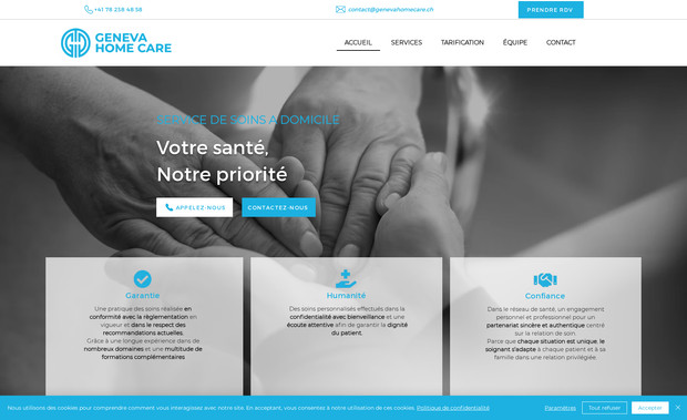 Geneva Home Care: Centre d'infirmiers et infirmières en Suisse