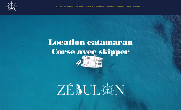 Escale de Rêve en Corse : Plateforme de Réservation de Croisières pour le Zébulon: Le projet Zebulon-catamaran.com est une plateforme dédiée à la location de catamarans avec accompagnateur au départ d'Ajaccio. L'objectif était de créer une expérience digitale qui invite au voyage tout en gérant les aspects logistiques complexes liés à la navigation de plaisance et à la réservation saisonnière.

Cette réalisation combine esthétique premium et fonctionnalités métiers robustes :

Design Immersif & UI "Solaire" : Conception d'une interface lumineuse et épurée, mettant en avant des visuels grand format des paysages corses et du confort à bord (Lagoon 450 S). Le design a été pensé pour refléter l'exclusivité et la sérénité d'une croisière privée, avec un parcours utilisateur fluide menant de la découverte des itinéraires à la demande de devis.

Architecture CMS & Collections (CMS) : Utilisation des Collections Wix pour structurer les contenus dynamiques du site : itinéraires détaillés (boucles Nord et Sud), tarifs saisonniers, FAQ et livre d'or. Ce système permet une mise à jour agile des disponibilités et des activités proposées (paddle, bouée tractée, snorkeling), assurant une information toujours fraîche pour les visiteurs.

Développement Velo & JavaScript : Pour optimiser la conversion, j'ai utilisé Velo by Wix et du code JavaScript afin de créer des formulaires de demande de devis personnalisés, permettant de collecter précisément les besoins des clients (dates, nombre de personnes, itinéraire souhaité). Des interactions dynamiques ont également été ajoutées pour présenter les équipements du bateau de manière interactive.

SEO Local & Touristique : Une stratégie de SEO sémantique a été déployée pour capter le trafic lié à la location de bateaux en Corse ("location catamaran Ajaccio", "croisière skipper Corse"). L'optimisation des performances mobiles et le balisage des données locales assurent une visibilité maximale auprès d'une clientèle internationale planifiant ses vacances.

Gestion de l'Expérience Client : Le site intègre des sections de preuves sociales (avis clients, livre d'or) et une FAQ détaillée pour rassurer les futurs passagers sur les spécificités de l'accompagnement à bord, renforçant ainsi le taux de transformation.

Ce projet démontre ma capacité à créer des écosystèmes digitaux pour le secteur du luxe et du loisir, où la technologie (Velo, CMS) sert à simplifier une offre de service complexe tout en offrant une vitrine d'exception.

Points forts techniques :

Wix Studio & Développement Velo (JS)

Architecture CMS pour itinéraires et services (Collections)

Formulaires de qualification de leads pour devis

SEO touristique et local (Corse/Plaisance)

Design UI/UX immersif et mobile-first