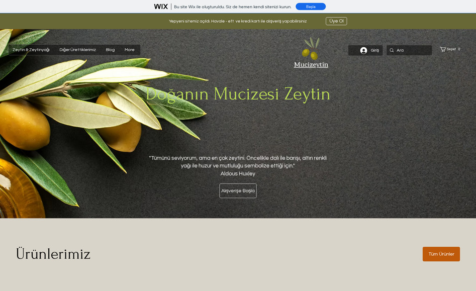 Mucizeytin: E ticaret sitesi