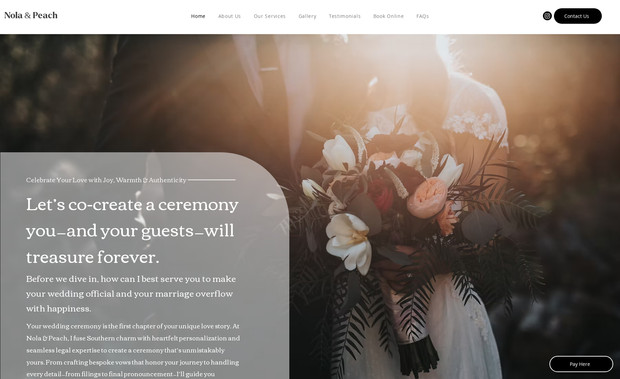 My Site: This is the website, which I designed and optimized. Currently, I'm working on SEO to help it rank on Google.