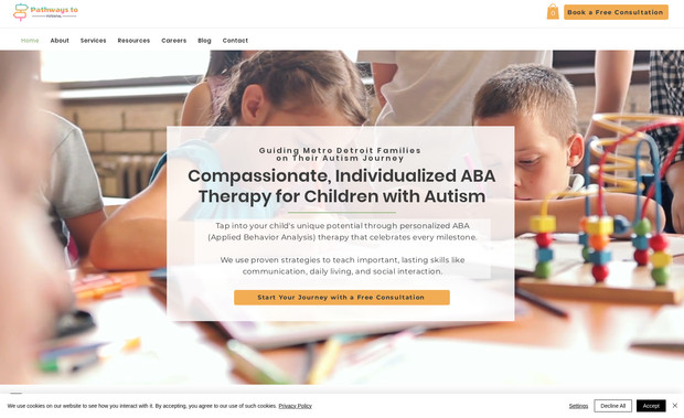 Pathways 2 Potential: redesign and copy writing