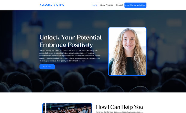 A. Benton: This is my client Mandaj, for whom I fixed several design issues and performed mobile optimization.