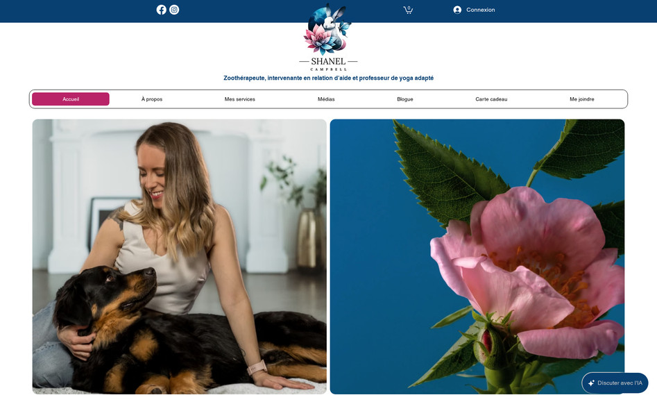 Zoothérapie Lanaudière/ Shanel Campbell : 