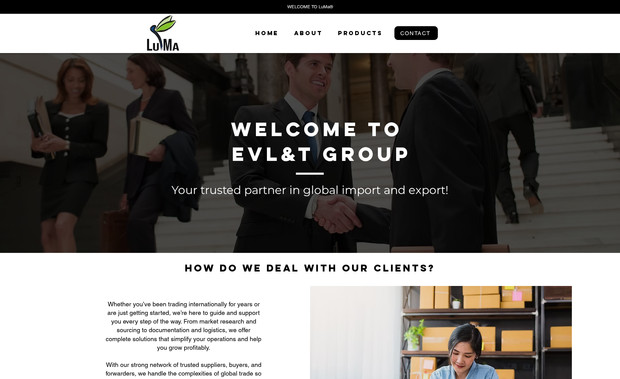 EVL&T: Website Development 