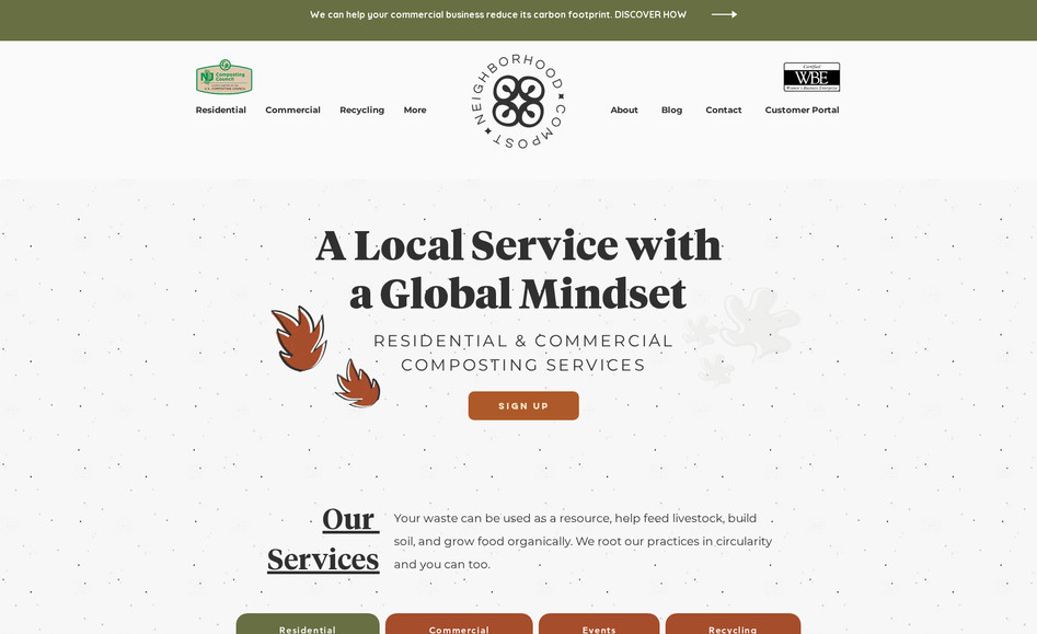 Neighborhood Compost: Website Refresh