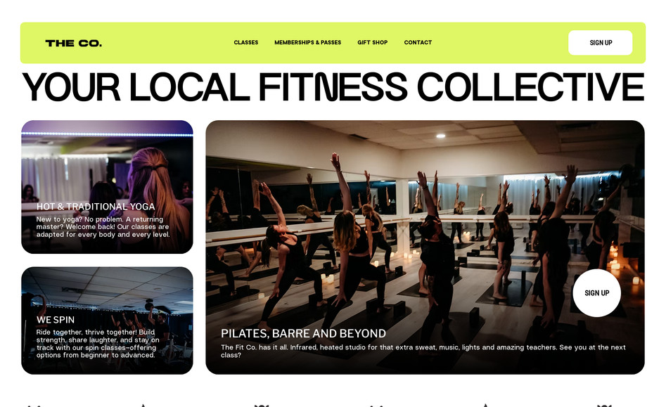 VELO API Integration - Advanced: Local fitness collective that handles all their bookings and scheduling via a third-party app. Integrated their API with custom VELO solution that allows for schedule to be showcased outside of the app (prior to user downloading the app) -- allows for a wider audience to connect with their offers and membership packages -- enticing them to convert because they are familiar with what they are ready to commit to as a purchaser PRIOR to download of studio app. 