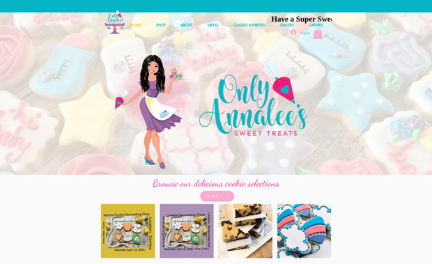 OnlyAnnaLees: Created a store and e-commerce capabilities along with specific shipping requirements.