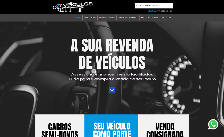 027 Veículos: Web Design