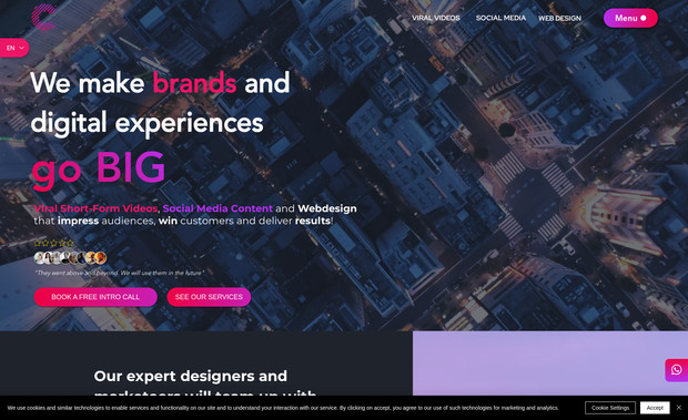 Conceptify: # Website Design
# Brand Design
# Mobile Site
# Pro SEO