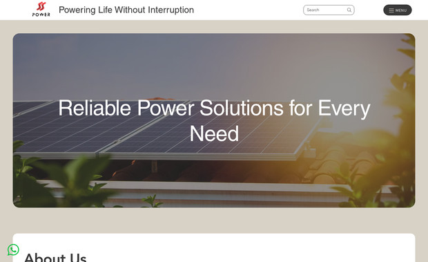 SS Power: SS Power Tech is a trusted provider of advanced power backup and energy management solutions, delivering reliable electrical infrastructure for residential, commercial, IT, and industrial sectors. Established in 2003, the company specializes in supplying and integrating high-quality power systems such as Online UPS, Solar Power Systems, Servo Stabilizers, Lightning Arresters, and industrial batteries. As a value-added reseller working with multiple leading manufacturers, SS Power Tech offers customized solutions tailored to the specific power requirements of each client, ensuring efficient and uninterrupted energy supply for critical operations