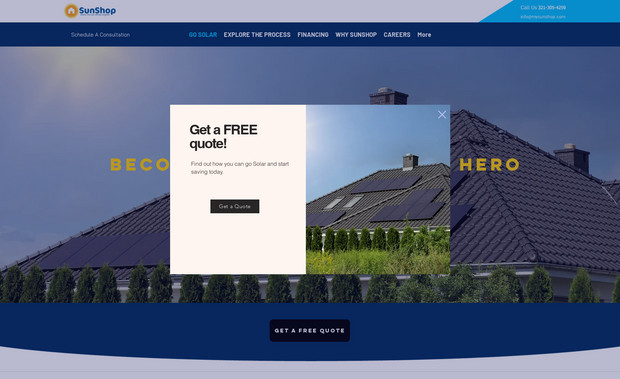 The SunShine Shop: This modern, high-impact website was created by Zaga Creative for a solar energy company committed to helping homeowners and businesses save money while going green. Built with a clean, mobile-responsive layout, the site clearly presents services such as solar panel installation, battery storage, and energy efficiency consultations. Designed for conversion, it includes lead generation forms, trust-building content, and educational visuals that guide visitors from curiosity to commitment. With built-in SEO best practices and fast-loading pages, this site is optimized to drive traffic, boost local search rankings, and turn visitors into customers ready to power their future with solar.