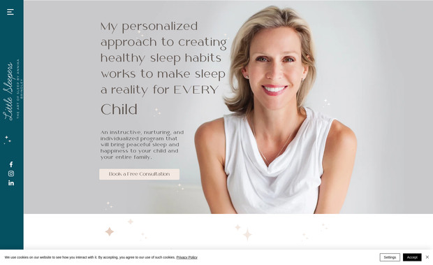 Little Sleepers: Web Design, UX, Branding