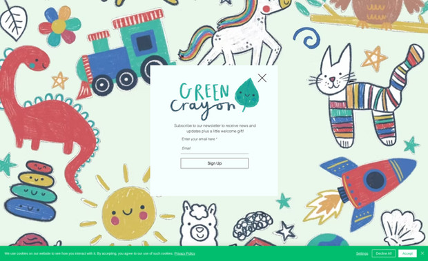 Green Crayon: undefined